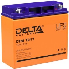 Battery for IBP Delta DTM 1217, 12 V, 17 Ah
