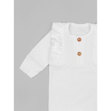 Children's overalls with ruffles fashion, height 86 cm, milk color-8