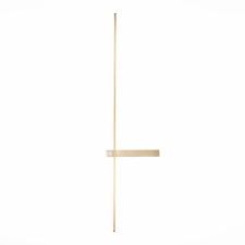 Wall lamp ST LUCE. SL1589.301.01. 1x10 W, LED, 4000K, 300 LM, 22x90 cm, brass color