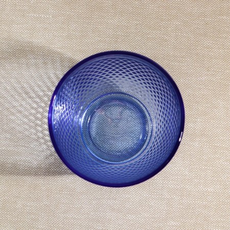Low glass glass "Concept Idil", 250 ml, blue color-4