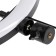 LED ring lamp on a tripod Luazon SNP098, 10 "(26 cm), 20 watts, tripod 27-85 cm