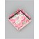 Cookie box, confectionery packaging, "with love", 12 x 12 x 3 cm