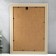 Photo frame Plastic format A4 "Mosaic and gold mica" 33.3x24.7 cm