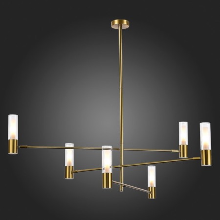 Ceiling Ceiling ST LUCE. SL1239.303.06. Vitra. 6x5 watts, G9, 4000k, 115x115x93 cm, brass color-2