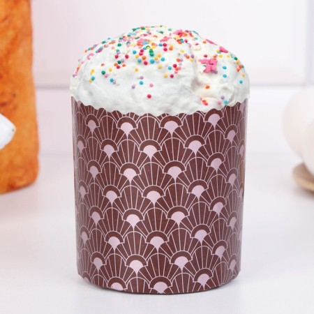 Paper form for Easter cake "Art" 70 x 85 mm, (packaging 2400 pcs)