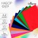 Color felt set, thickness 1 mm, A4 format, 10 sheets, 10 colors