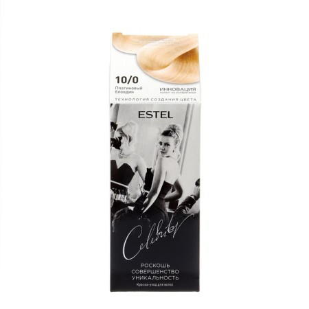 Excuse Hair Extension Estel Celebrity tone 10/0, platinum blonde-2