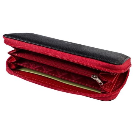 Wallet, black color, Mumi series-1
