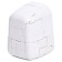 Robot hours “Puppy”, transformed into the alarm, works from batteries, white color