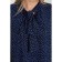 Female blouse, size 52, dark blue color
