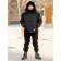 A boy's jacket, height 164 cm, black color