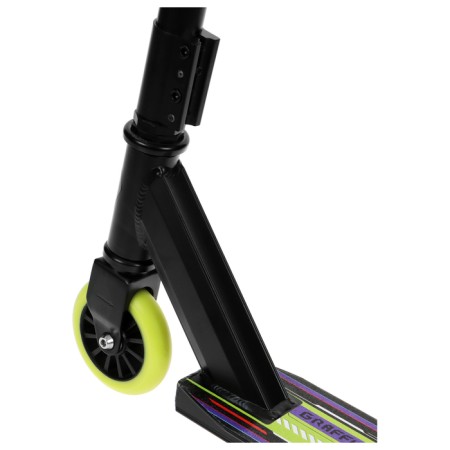 Graffiti Turn 23 tricks scooter, Pu Pu 100 mm, 85a, black color-2