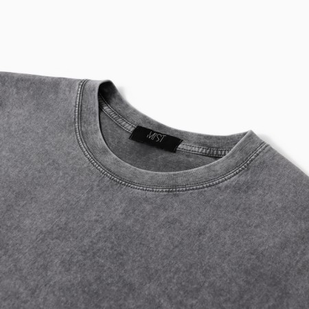 Men's T -shirt MIST made of boiled cotton, col. Gray, rr XL-1