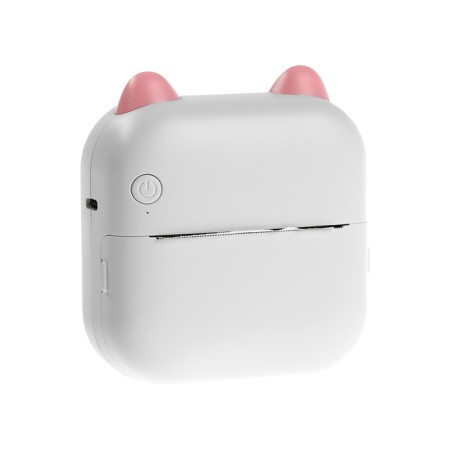Mini-printer LPR-19, Ture-S Cable, Cat Pink-White-5