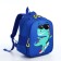 Baby backpack with a pencil case, lightning department, blue color
