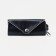Key on the button, length 13.5 cm, 7 carbines, black color