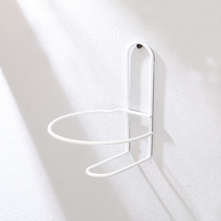Suspension for Kashpo, wall, d = 16 cm, white, "loner"