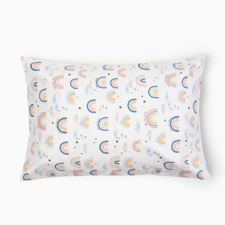 Pillowcase Lovelife "Rainbow" 40*60 cm, satin, 100% cotton