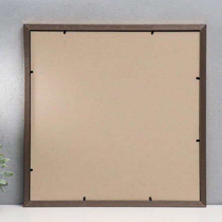 Photo frame plastic 35x35 cm, gold (plastic screen)-2