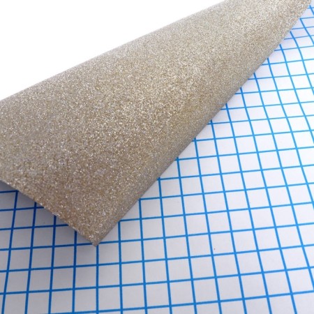 The film self -adhesive color Devente, 0.45 x 1 m, 100 μm, golden with sparkles-3