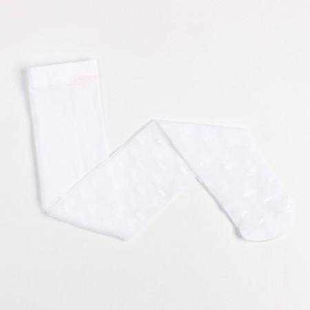 Pantyhose children's Feya 40 den, white/star, height 110-116 cm (4-6 years)-1