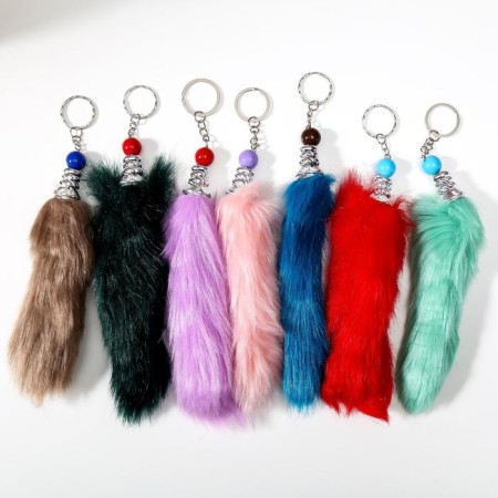 Fluffy on the ring "tail" mix-4