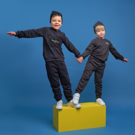 Children's trousers KAFTAN "Trendy" R.36 (134-140), gray-8
