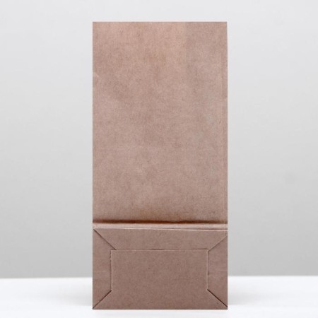 Craft package Paper beam, single -layer, with a window, rectangular bottom 8 (5) x 5 x 17 cm-1