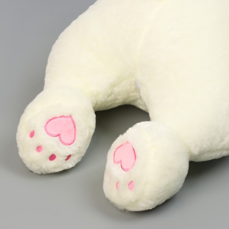 Soft toy "Bear", 100 cm, white color-5