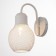 Bra "Vintage" 1xe27 40W white 12x19x23 cm