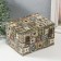 Casket tree "Pachvork" 16x12x10 cm