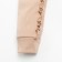 Combineson crumb I am with ruffles, milk, height 62-68 cm