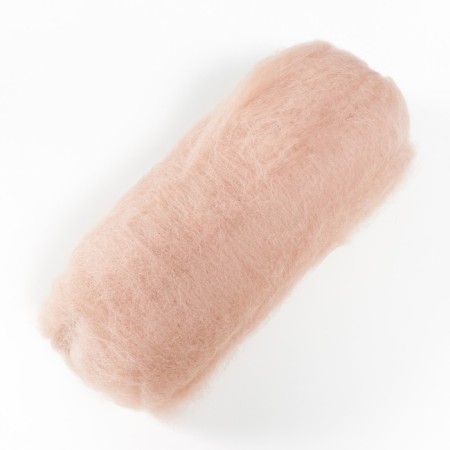 Fasting wool "cardoches" 100% half -toned wool 100g (006 St. Beige)-1