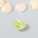 Decor for creativity plastic "Stone hearts" set 10 pcs mix 2x1.7x0.6 cm