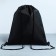 Shoe bag, martial material, black color, 30 x 40 cm