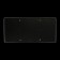 Photo frame plastic in 9 photos 10x15, 29.6x29.6 cm "Stylish" white 35x74 cm