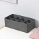 Organizer for storing linen "Smart", 8 cells, 28.5 × 13.5 × 10 cm, color gray color