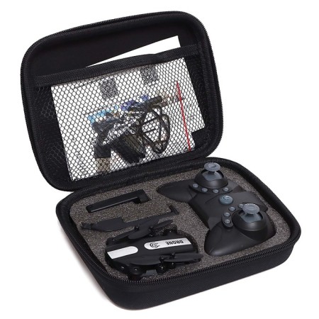 Flash Drone quadrocopter, 480p, Wi-Fi, with a bag, black color-14