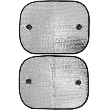 SkyWay curtain screen, 50x38cm, on suction cups, foil for side glasses, set 2 pcs