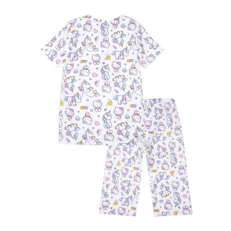 Pajama for the girl PlayTode: T -shirt and Bridges, height 128 cm-4