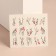 Slider - Nail design "Tender abstraction", packing 6 pcs, multi -colored