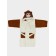 Terry robe for a boy, height 122-128 cm, milk color