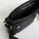 Male bag, black color