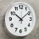 Wall clock "Ethel", D-29.5 cm, dial 28.5 cm, smooth move