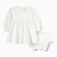 Set (blouse and shorts) for Minaku girl White color, height 86-92 cm