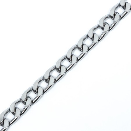 Collar - Metallic stranding single, 60 cm, wire thickness 3 mm, flat link-3