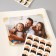A set of corners with a pocket for photos 24 corners "style" gold 12.5x9 cm mix