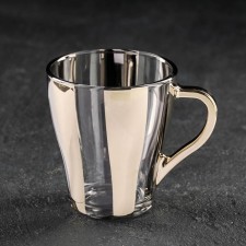 Glass mug 