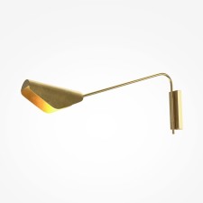 Bra Maytoni Mod417WL-01BS1, 1XG9, 40W, 71.4x10x26 cm, brass color