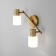 CORSO lamp, 2x40W E27, bronze color